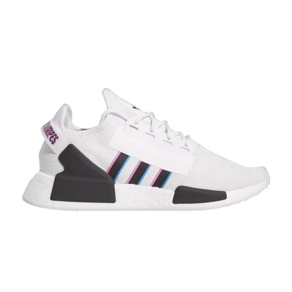 adidas NMD_R1 V2 White Pulse Blue Magenta