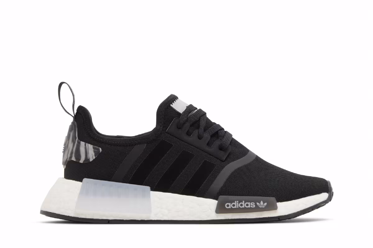 Adidas Women's NMD_R1 Black White Marble, view 2