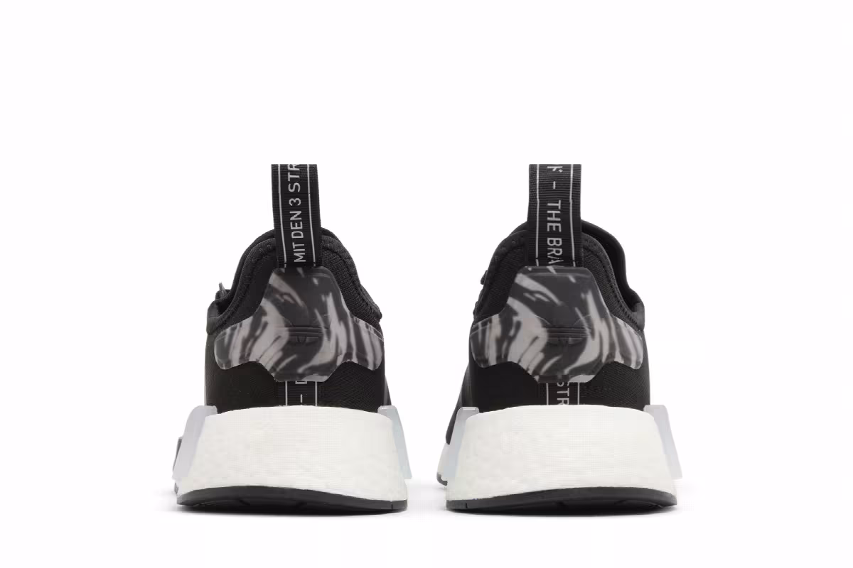 Adidas Women's NMD_R1 Black White Marble, view 7