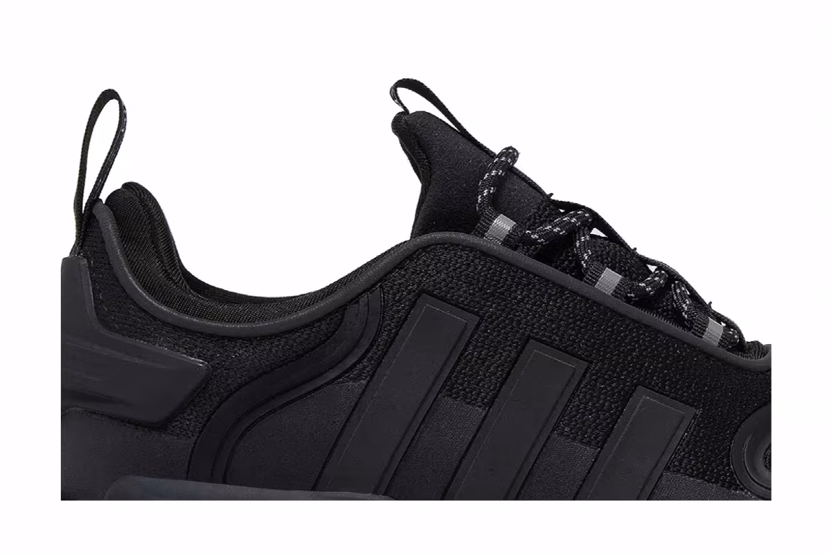 adidas Women's NMD_R1 V3 Black Grey, view 3
