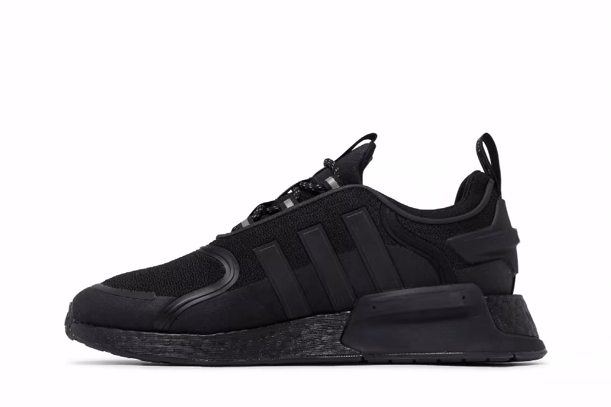 adidas Women's NMD_R1 V3 Black Grey, view 4