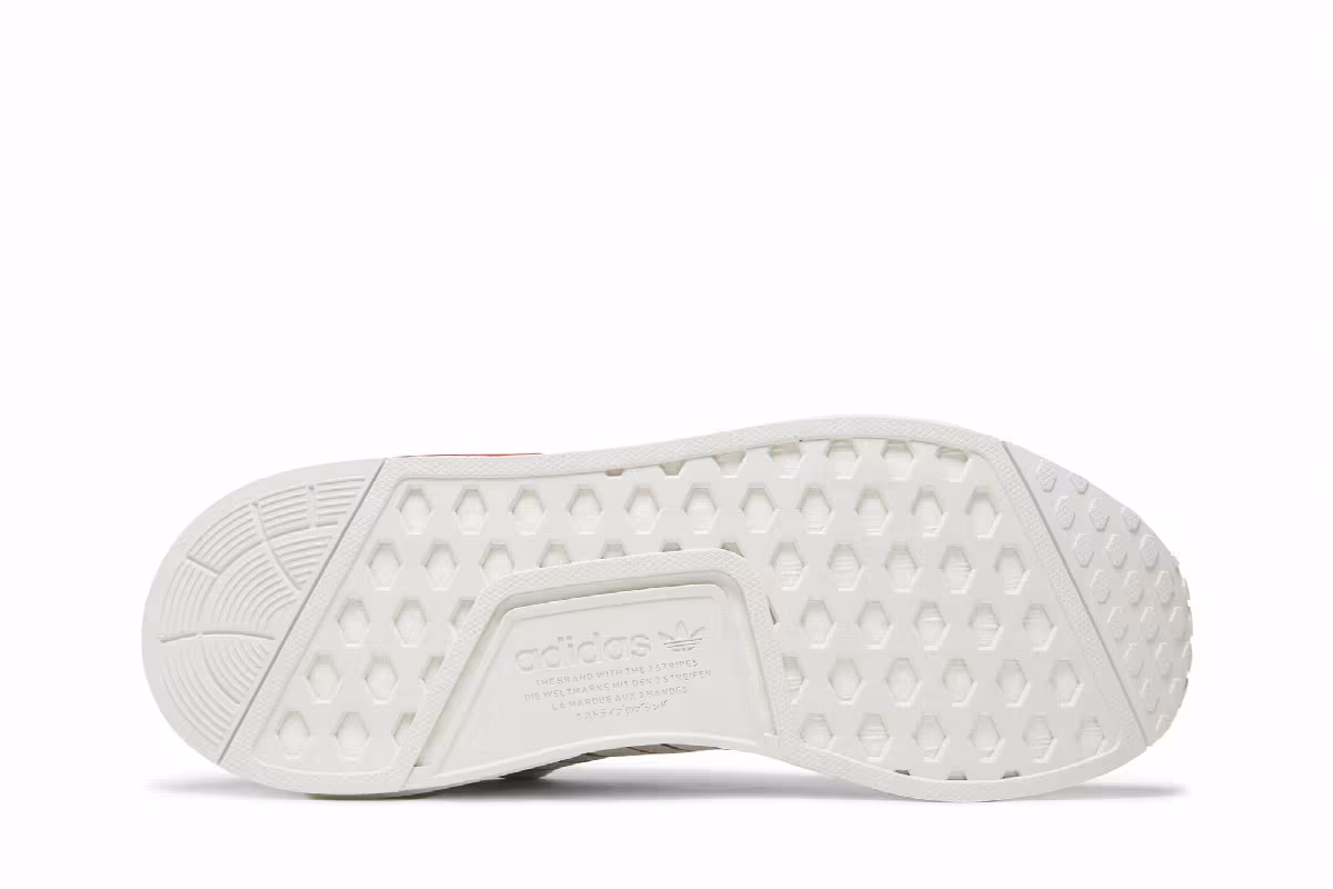 adidas NMD_R1 White Red Green, view 5