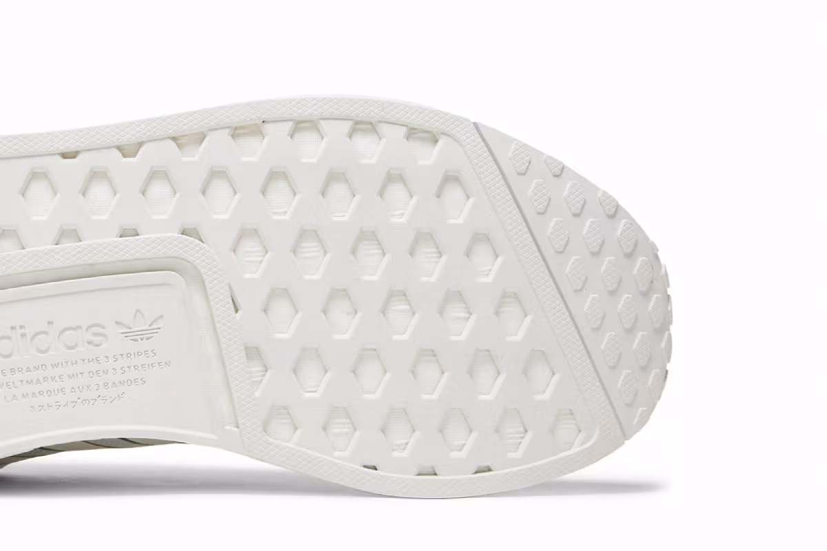 adidas NMD_R1 White Red Green, view 6
