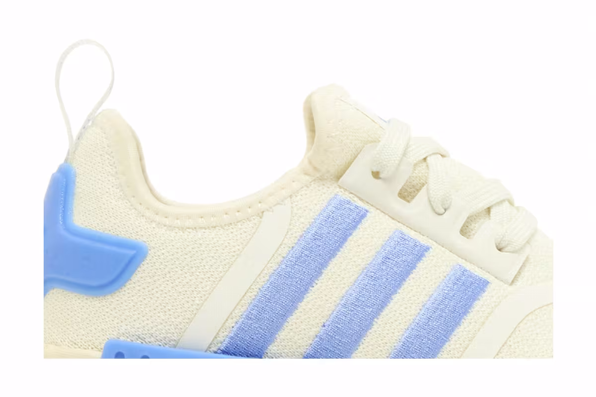 adidas Women's NMD_R1 White Halo Blue, view 3
