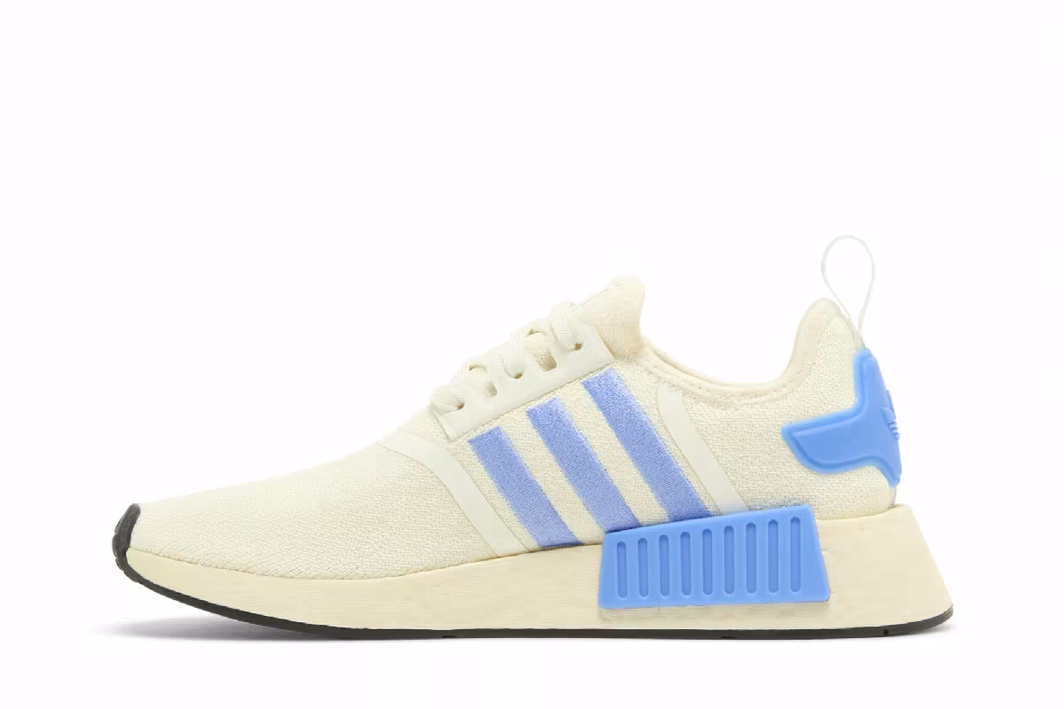 adidas Women's NMD_R1 White Halo Blue, view 4