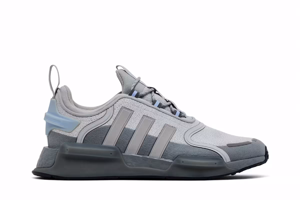 adidas Women's NMD_R1 V3 Grey Blue Dawn, view 2