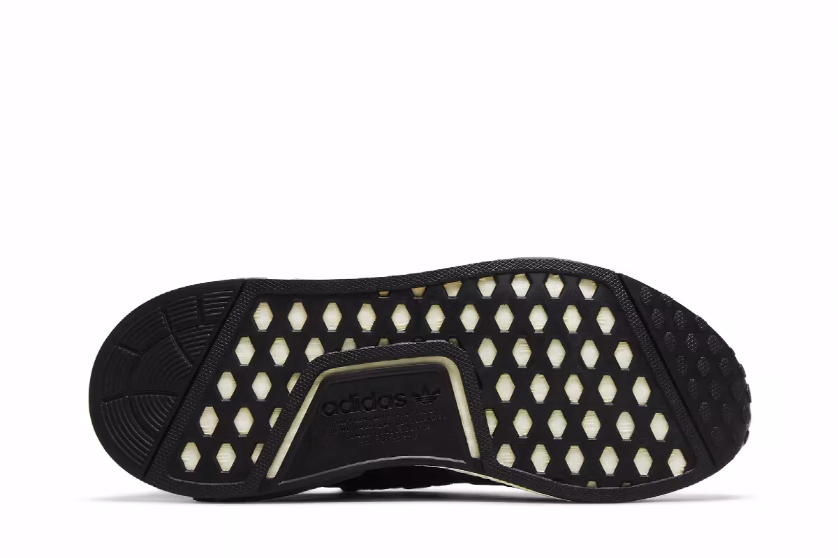 adidas Women's NMD_R1 Black Blue Dawn, view 5