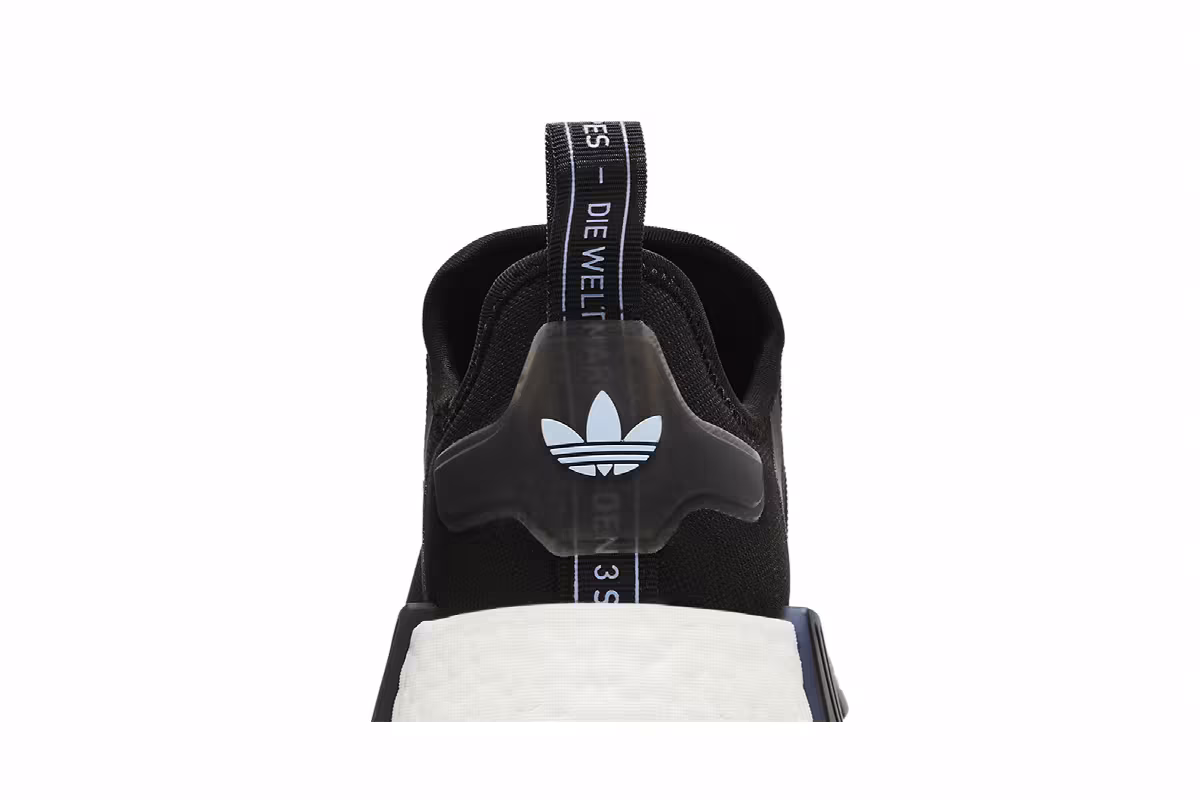 adidas Women's NMD_R1 Black Blue Dawn, view 8