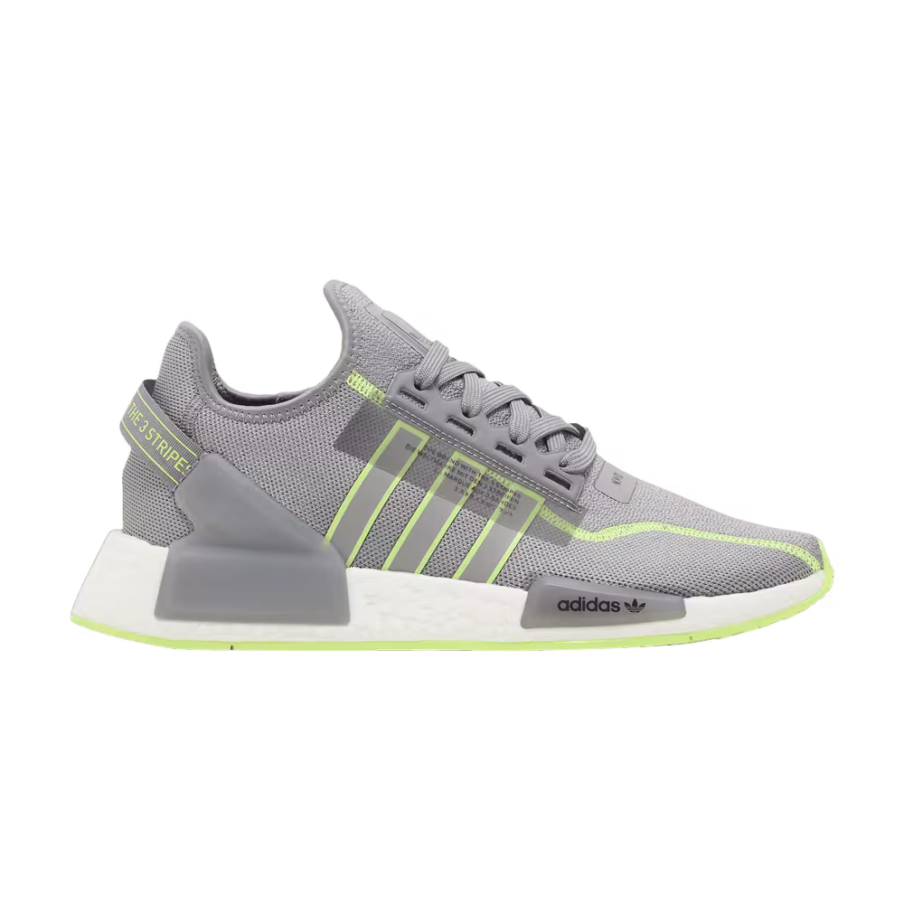 adidas NMD_R1 V2 Grey Signal Green