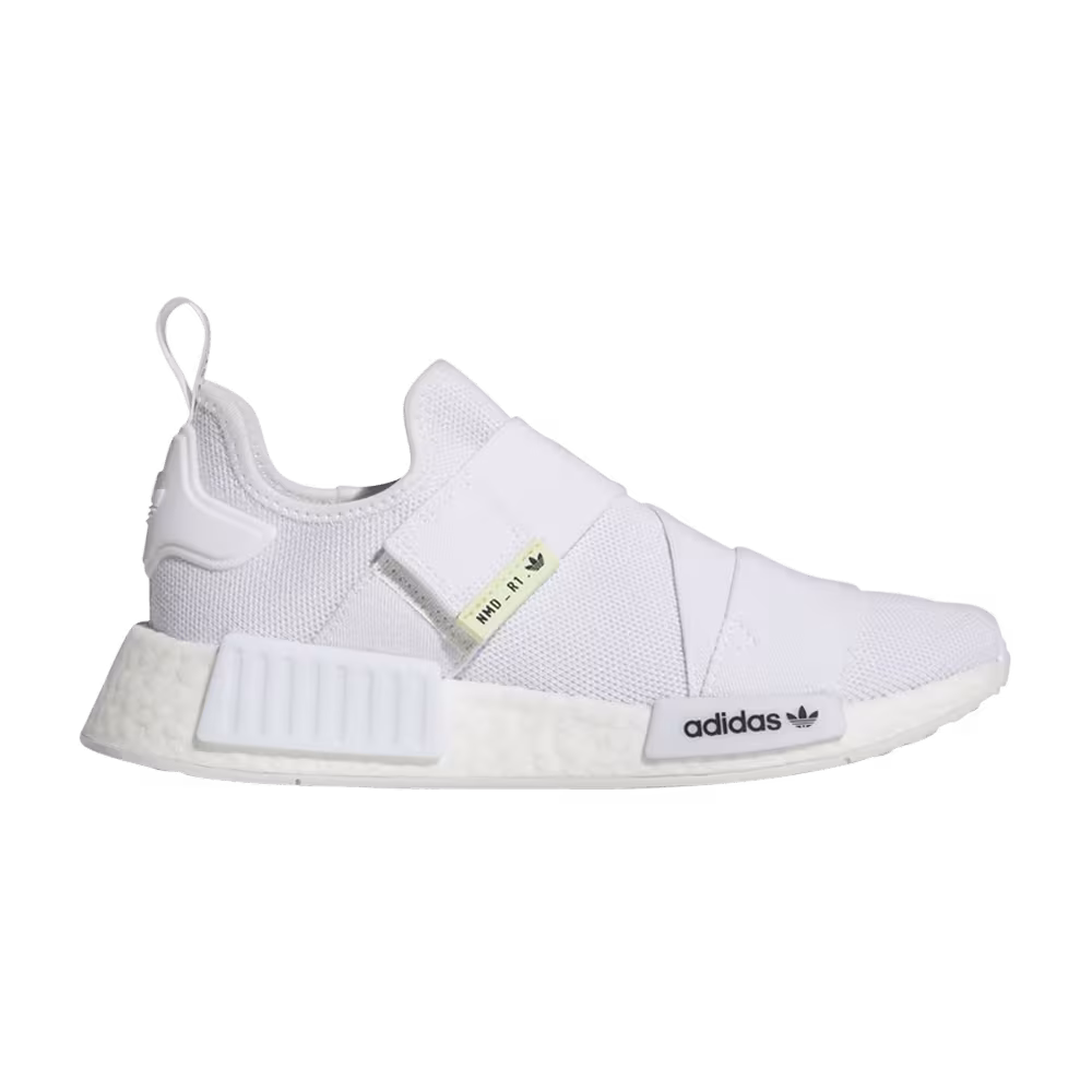adidas Women's NMD_R1 White Almost Lime