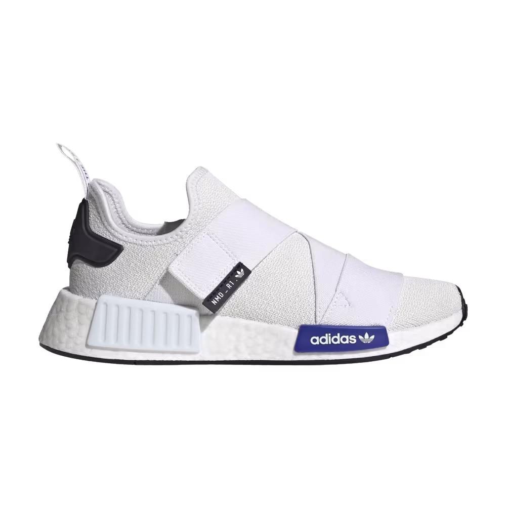 Adidas Women's NMD_R1 Strap White Lucid Blue