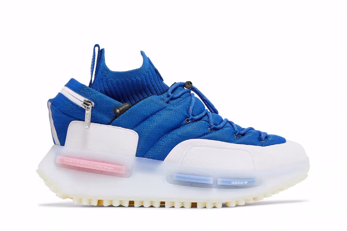 Moncler x adidas NMD_S1 GORE-TEX The Art of Exploration - Royal Blue, view 2