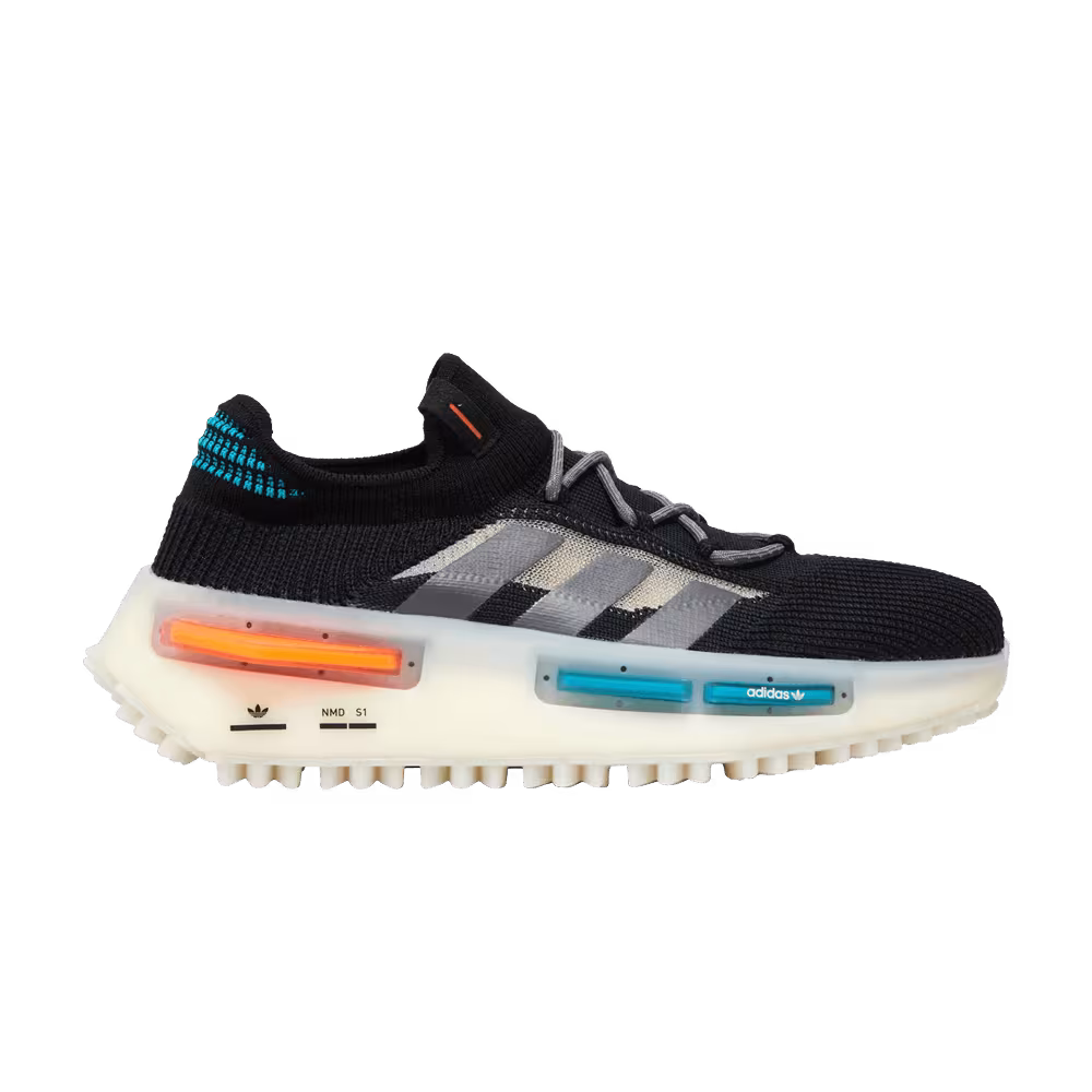 adidas NMD_S1 Black Teal Orange