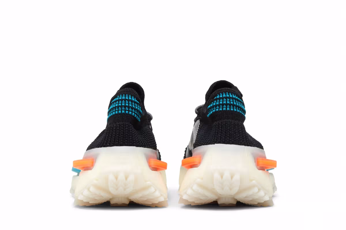adidas NMD_S1 Black Teal Orange, view 7