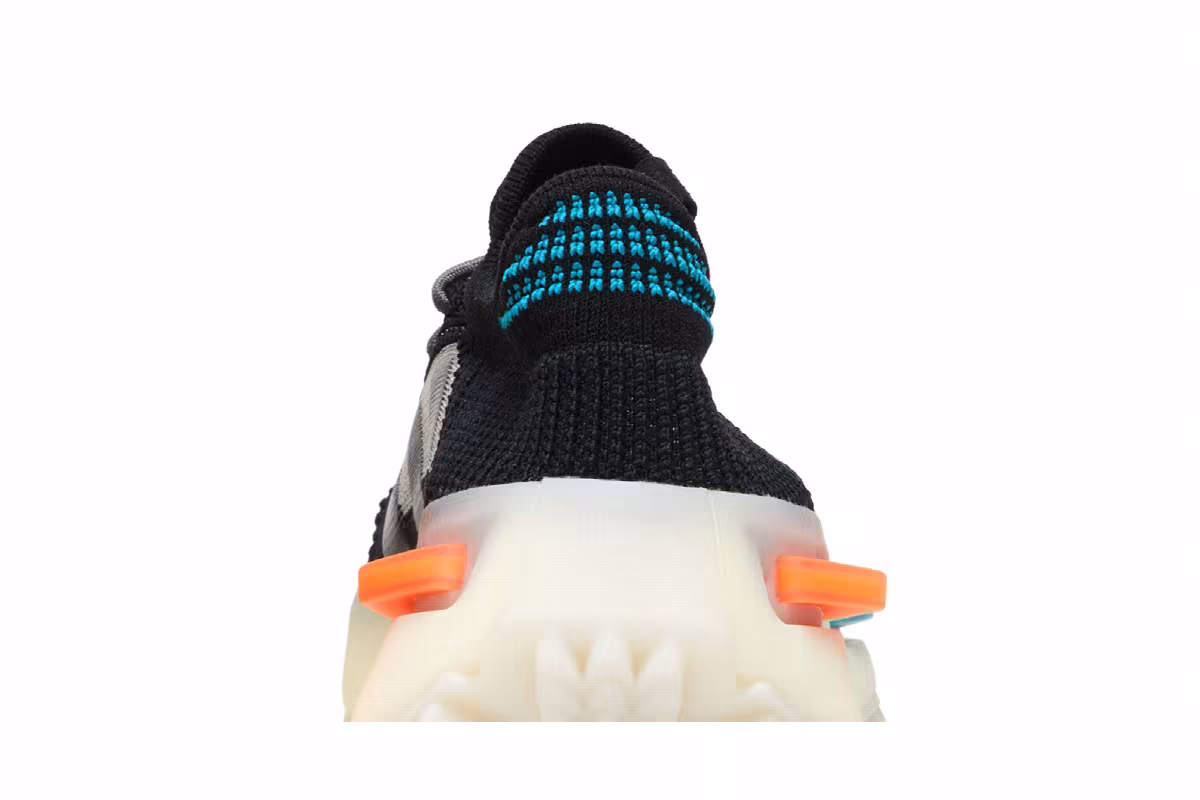 adidas NMD_S1 Black Teal Orange, view 8