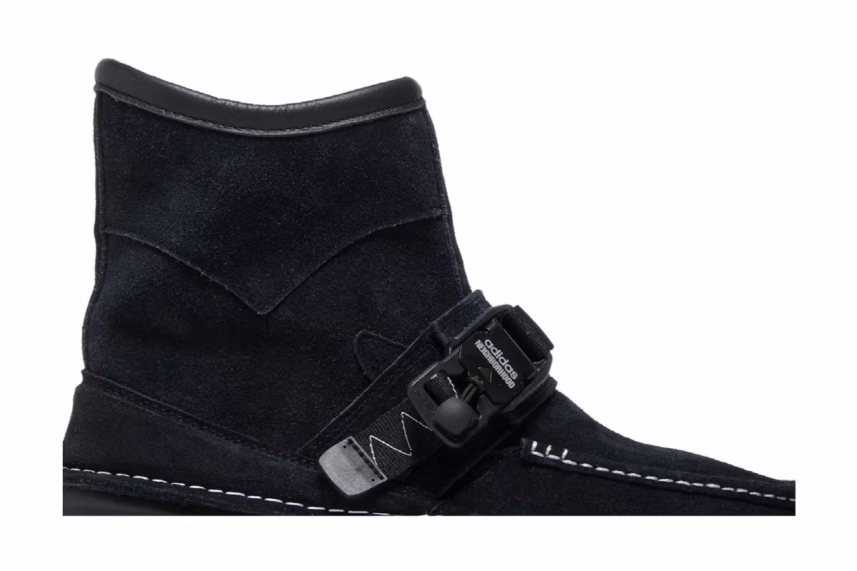 Neighborhood x adidas NMD_S1 Boots Black, view 3