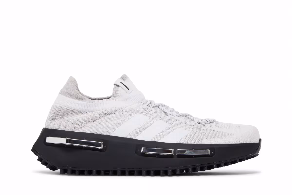 adidas NMD_S1 Silver Metallic Black, view 2