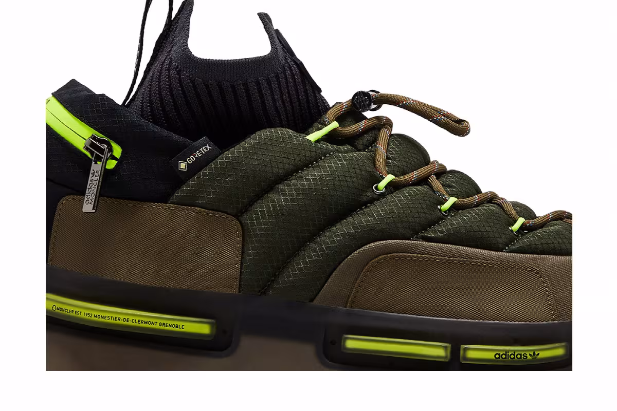 Moncler x adidas NMD_S1 GORE-TEX The Art of Exploration - Olive Strata, view 3