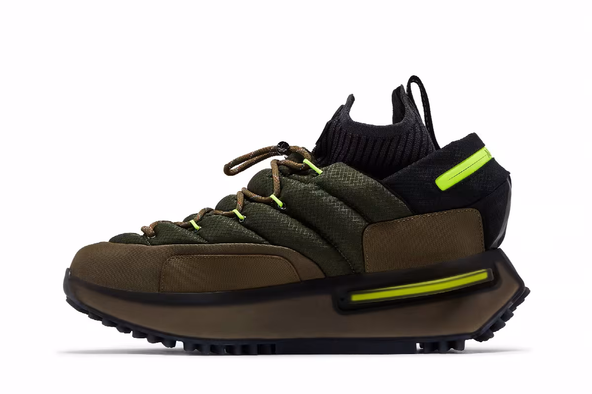 Moncler x adidas NMD_S1 GORE-TEX The Art of Exploration - Olive Strata, view 4