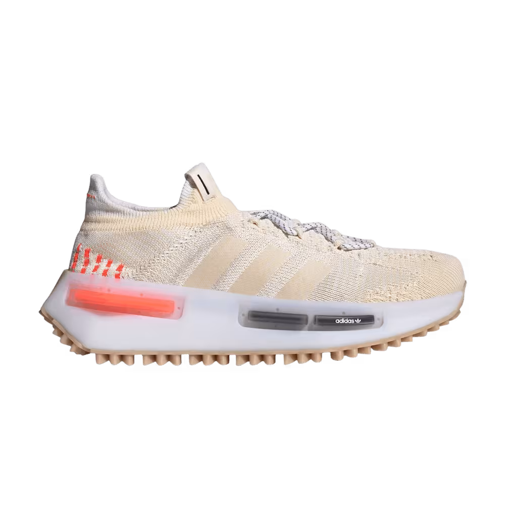 adidas NMD_S1 Wonder White Solar Red