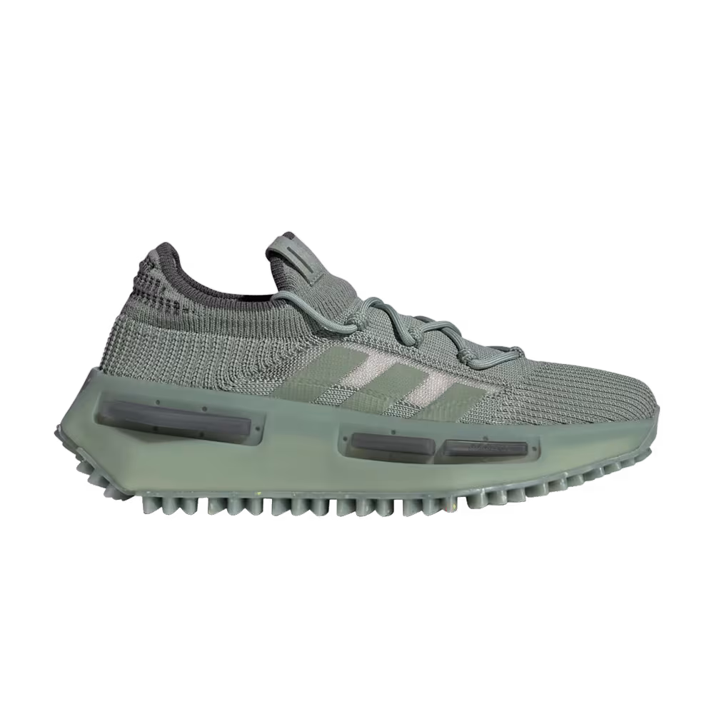 adidas Women's NMD_S1 Silver Green
