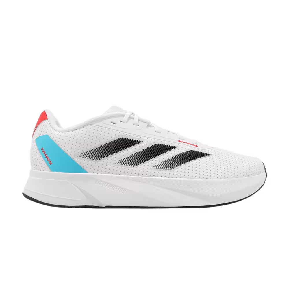 Adidas Duramo SL White Core Black Lucid Cyan