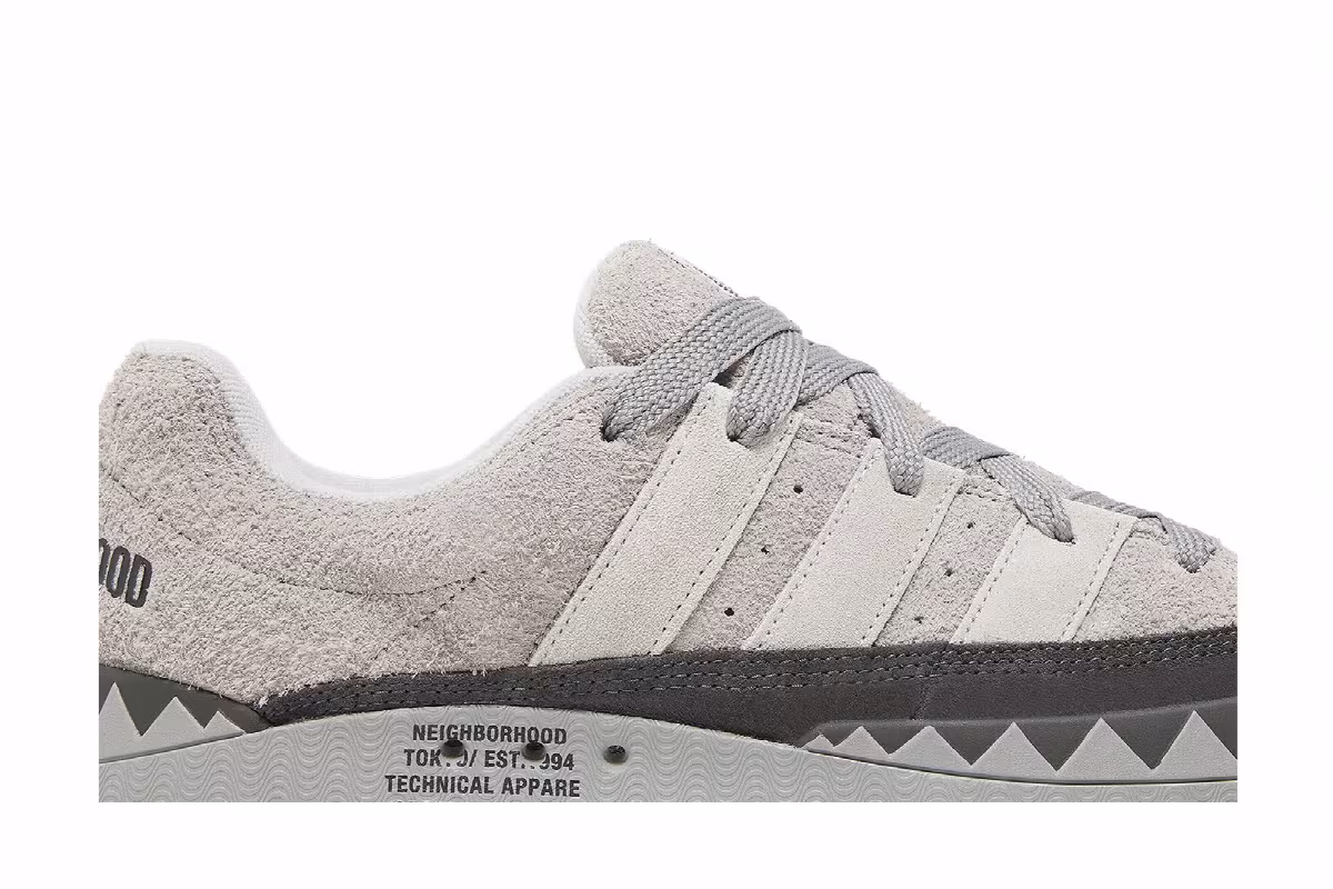 Neighborhood x adidas Adimatic Charcoal, view 3