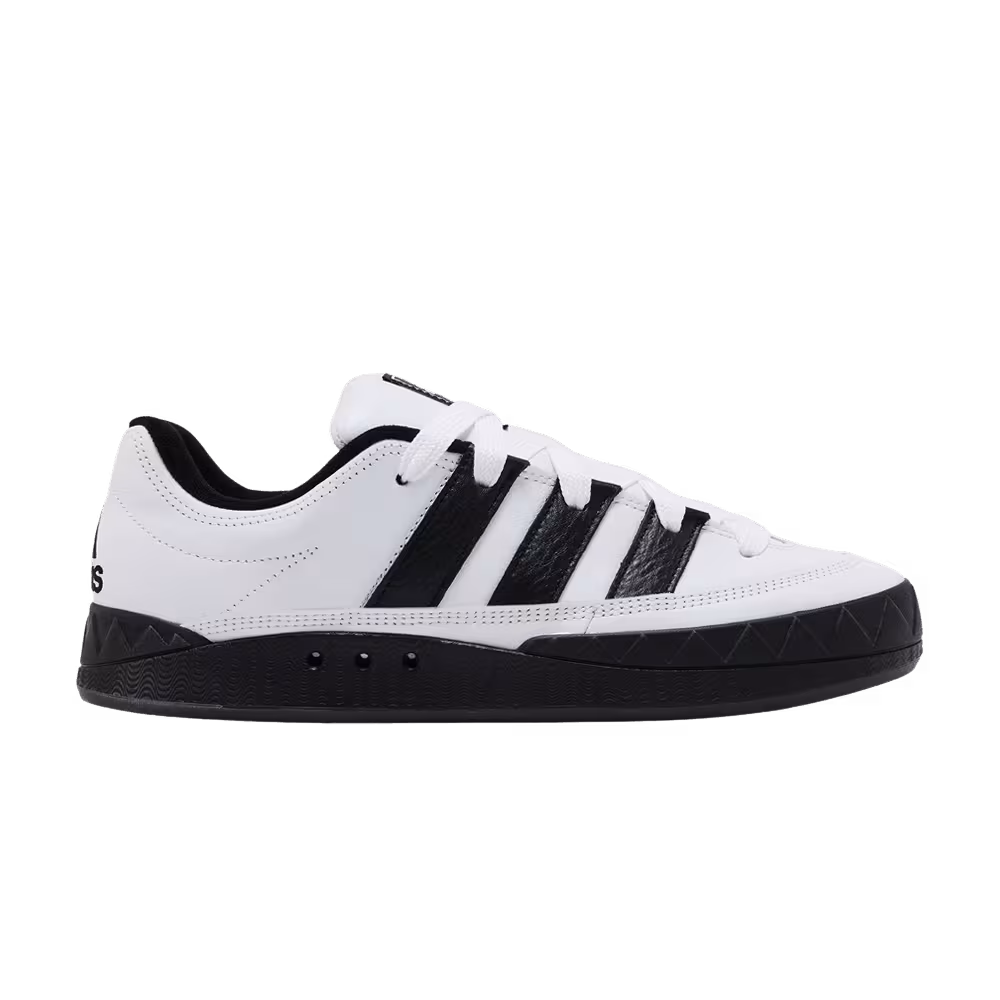 atmos x adidas Adimatic White Black