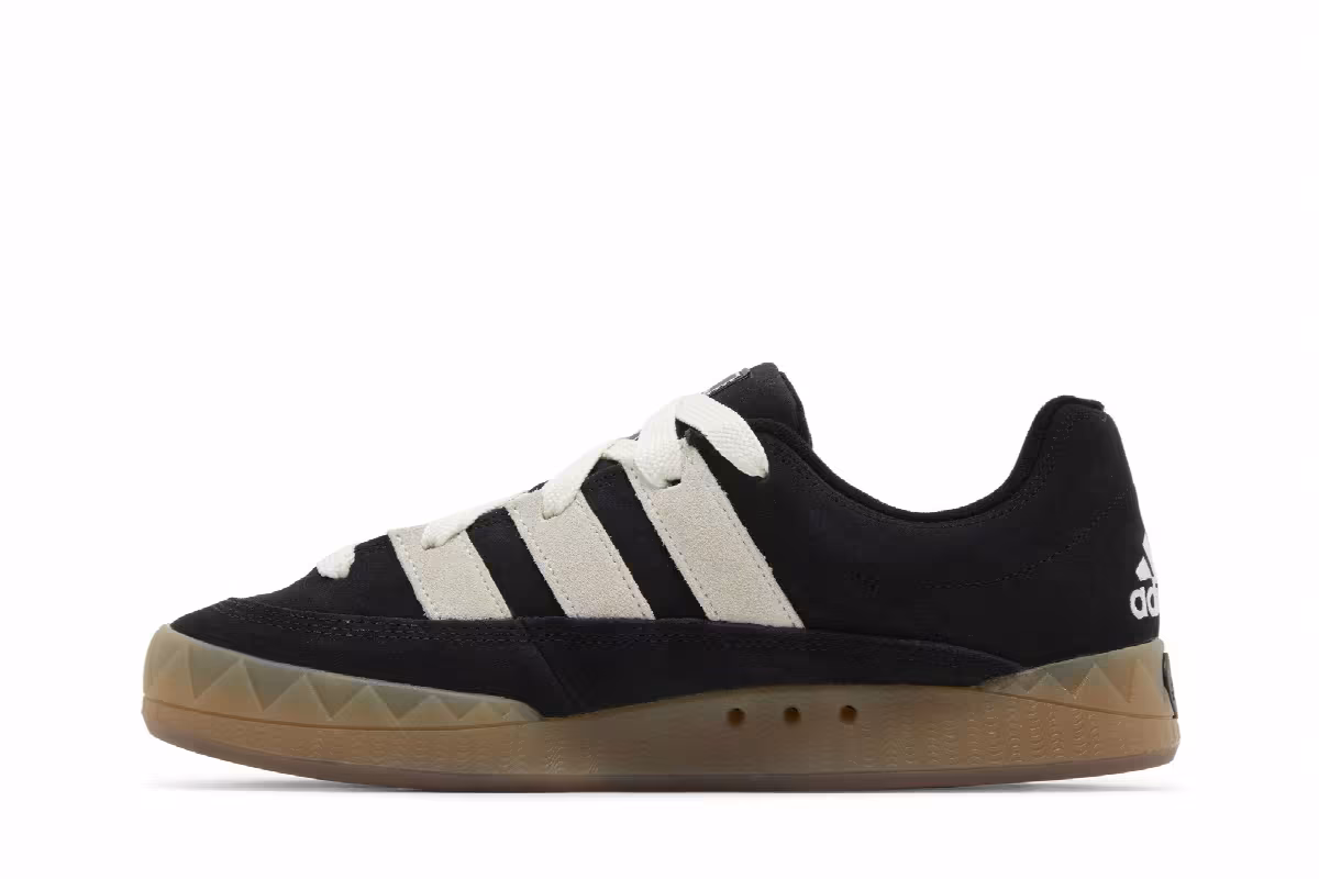 adidas Adimatic Black Off White Gum, view 4