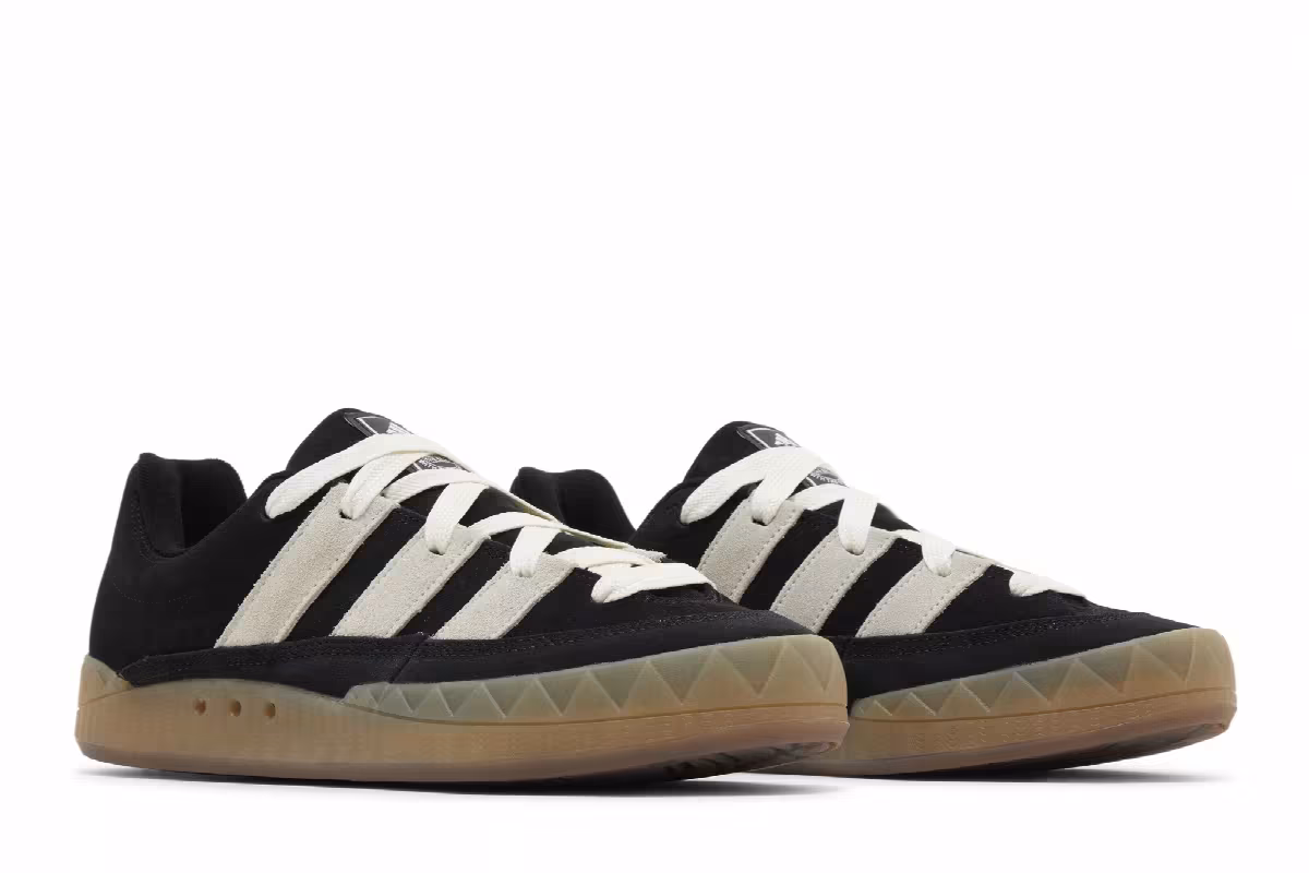 adidas Adimatic Black Off White Gum, view 9