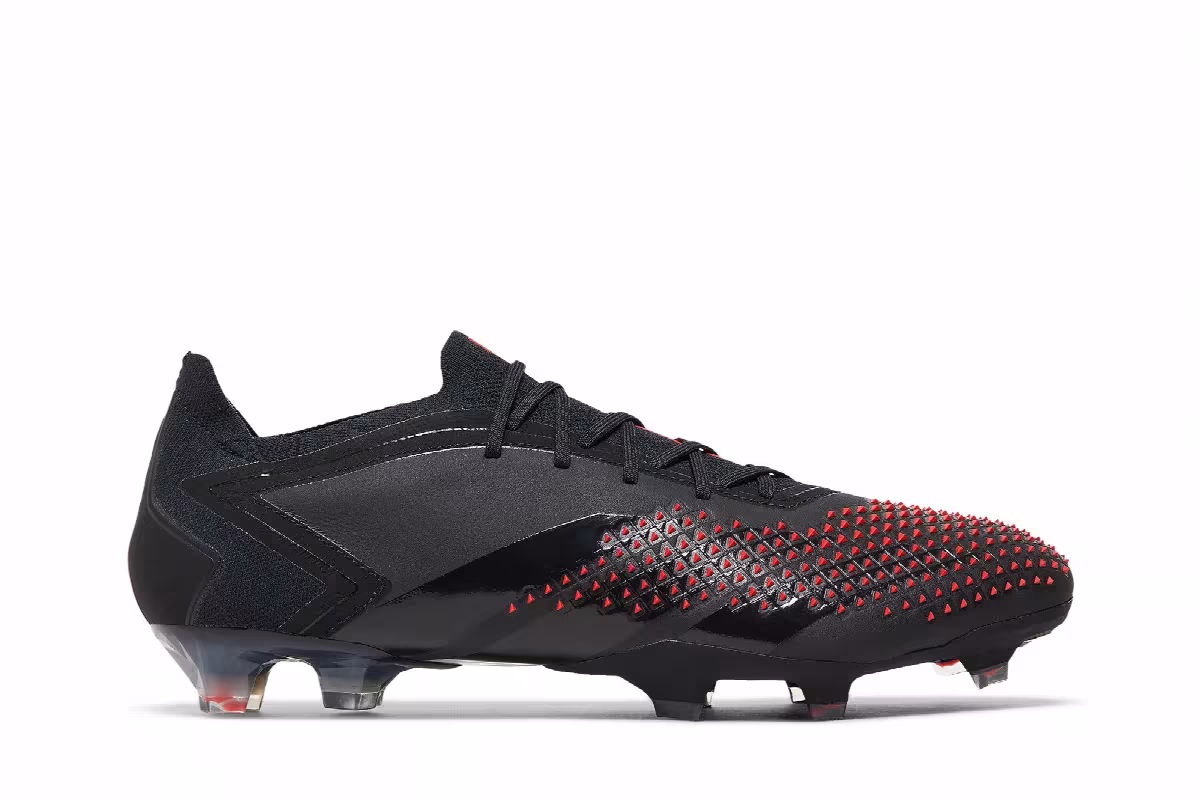 Prada x adidas Predator Accuracy Lux.1 L FG Black Solar Red, view 2