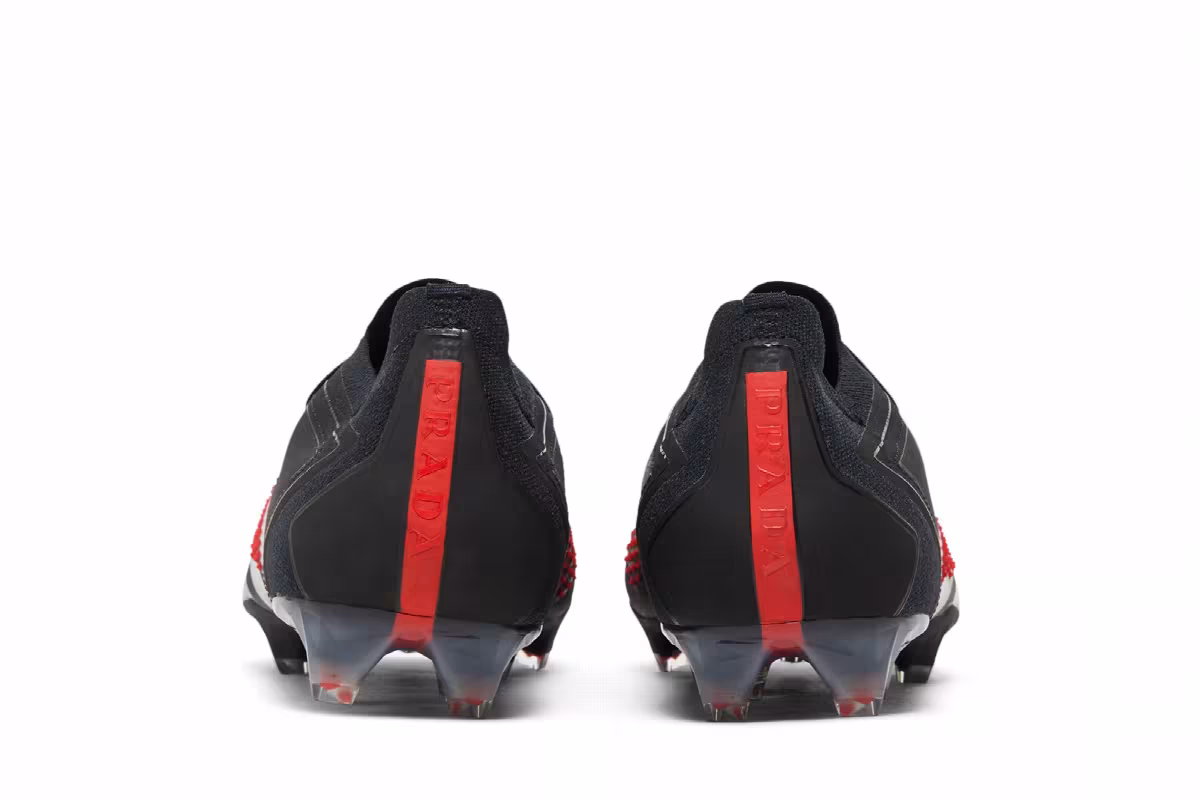 Prada x adidas Predator Accuracy Lux.1 L FG Black Solar Red, view 7