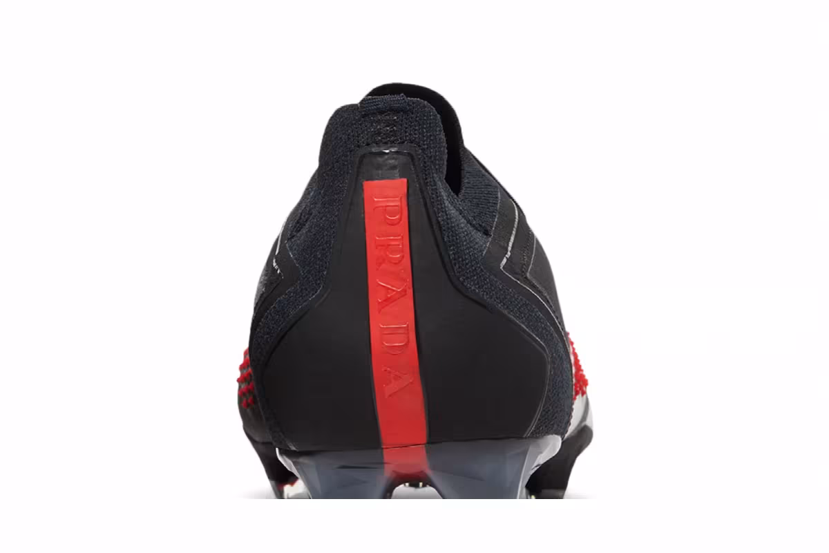 Prada x adidas Predator Accuracy Lux.1 L FG Black Solar Red, view 8
