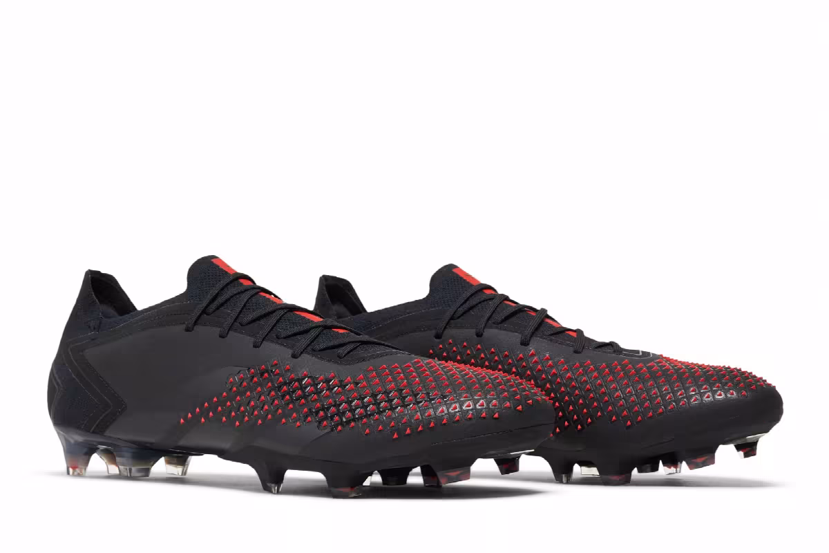 Prada x adidas Predator Accuracy Lux.1 L FG Black Solar Red, view 9