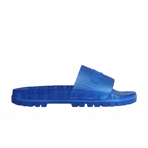 Gucci x adidas Adilette Slide Sandal 'Transparent Blue'