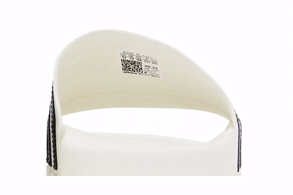 Fear of God Athletics x adidas Adilette Slide Cream White, view 8