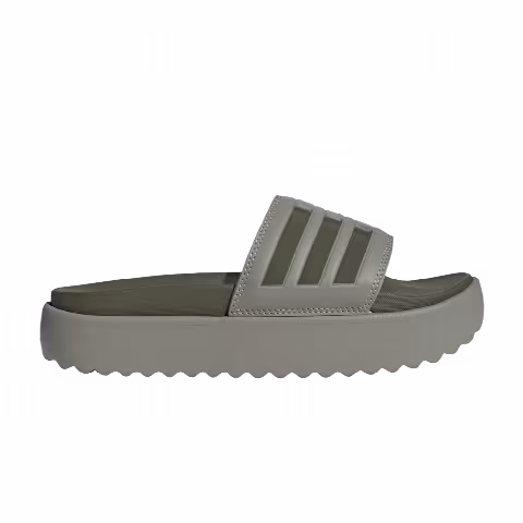 Adidas Wmns Adilette Platform Slide 'Pebble Olive Strata'