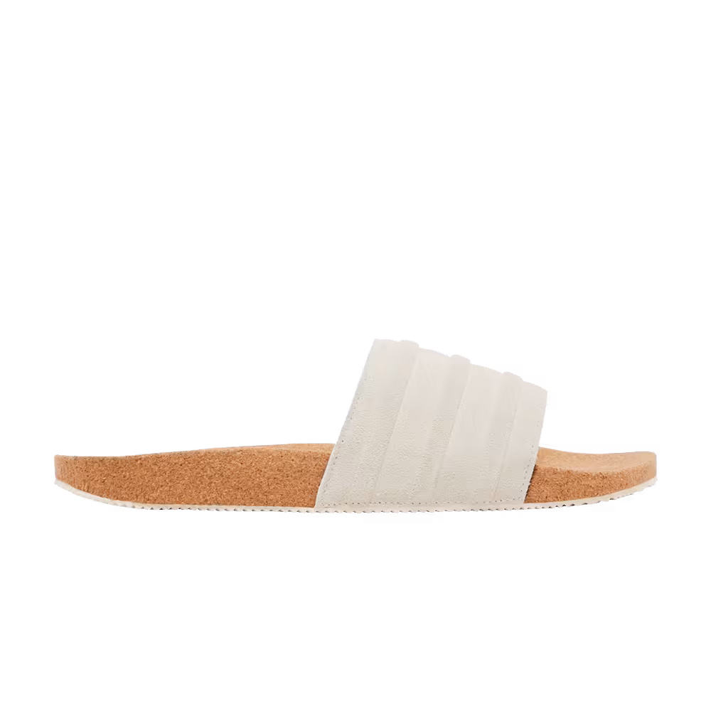 adidas Adilette Premium Slides Cork Pack - Wonder White