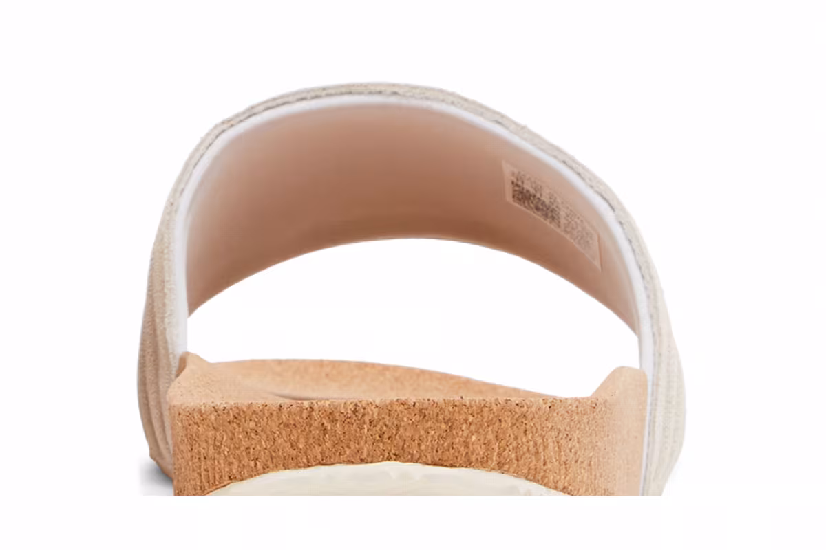 adidas Adilette Premium Slides Cork Pack - Wonder White, view 8