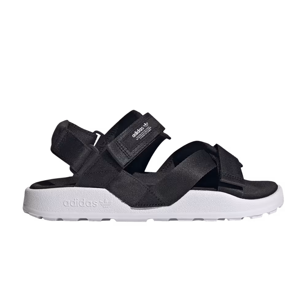 Adidas Women's Adilette Adventure Sandal Black White
