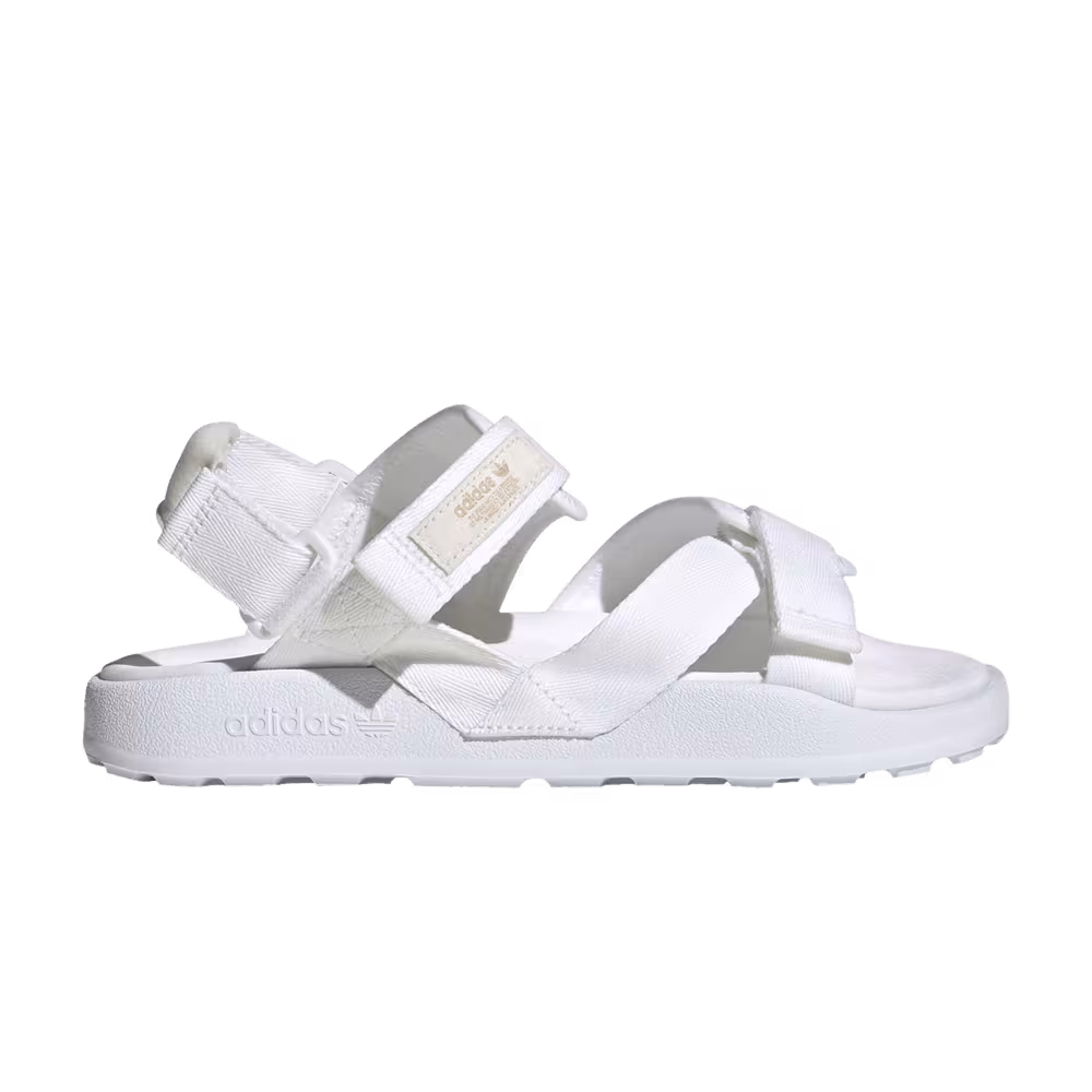 Adidas Women's Adilette Adventure Sandal White Wonder Taupe
