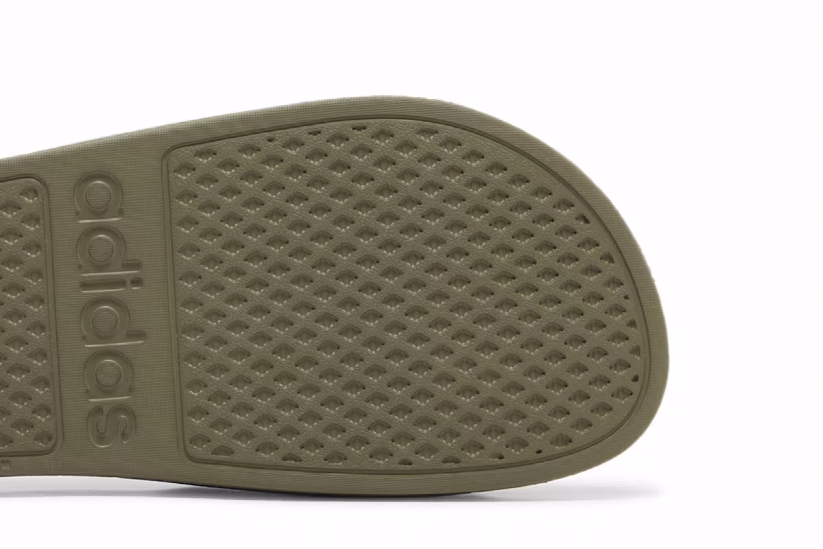 Adidas Adilette Aqua Slides Olive Strata, view 6