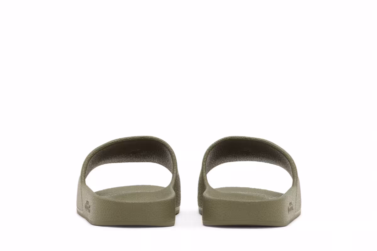 Adidas Adilette Aqua Slides Olive Strata, view 7