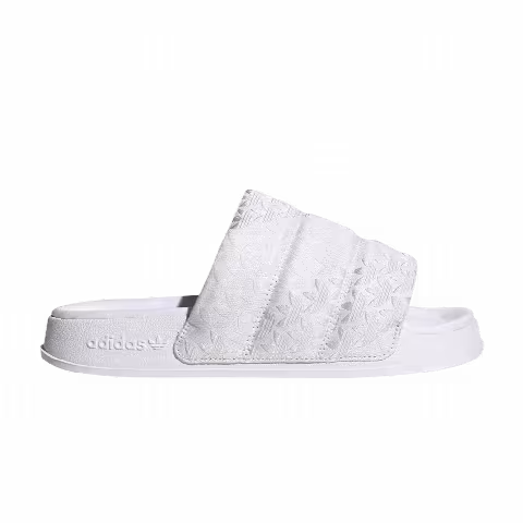 Adidas Wmns Adilette Essential Slides 'Trefoil Monogram - White'