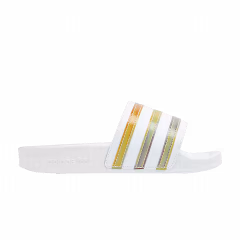 Adidas Adilette Slide J 'White Multi-Color'