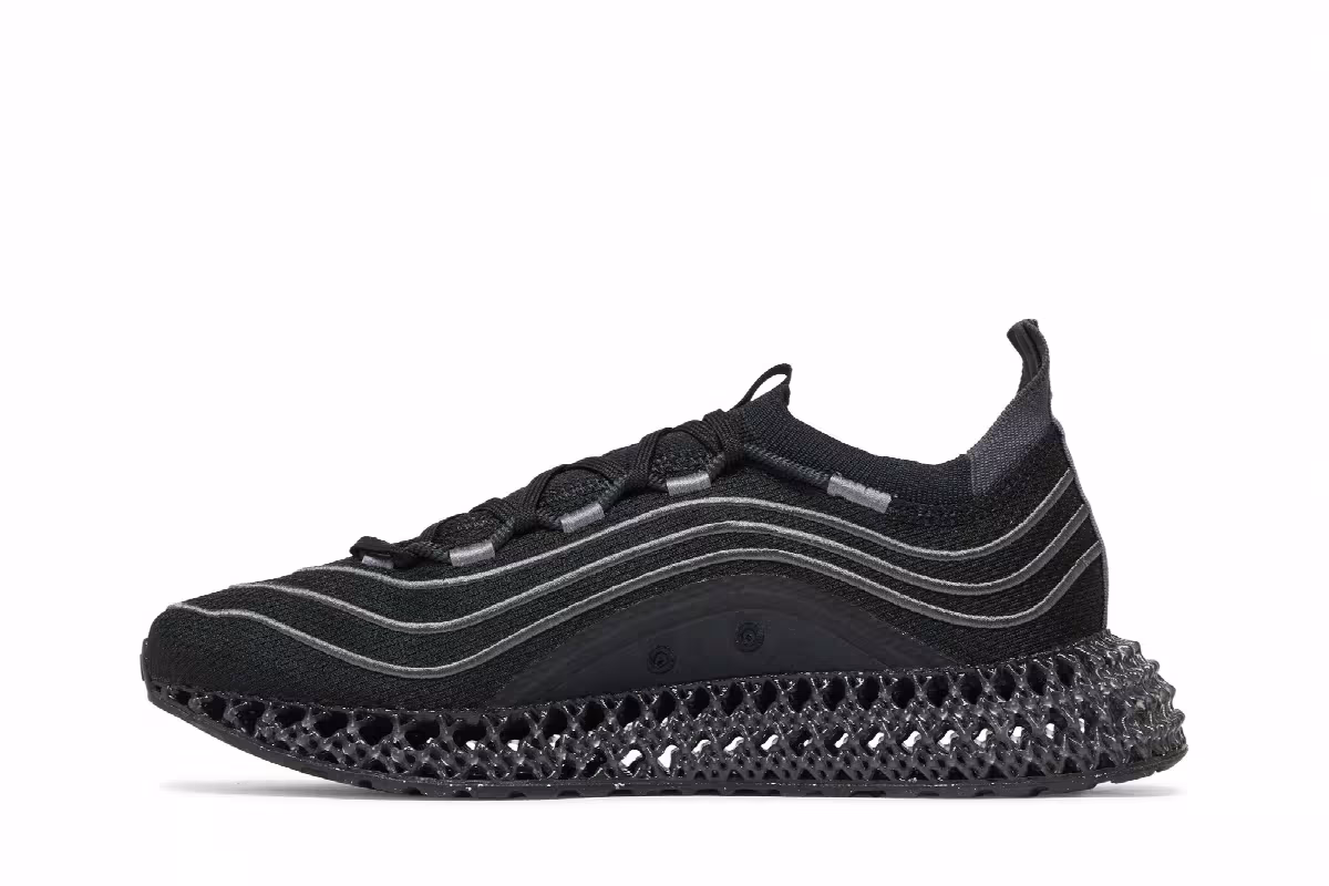Parley x adidas 4DFWD Core Black, view 4