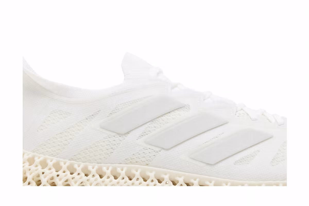 adidas 4DFWD 3 Triple White, view 3
