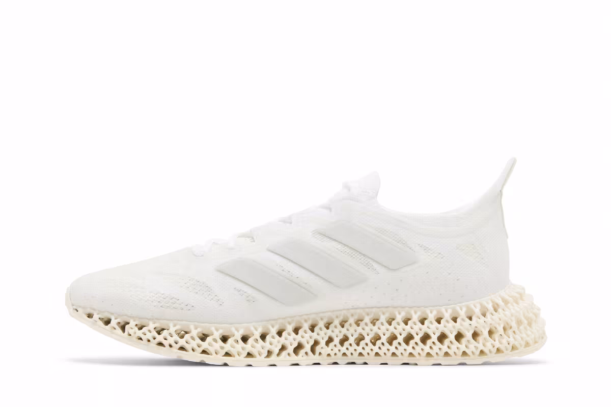 adidas 4DFWD 3 Triple White, view 4