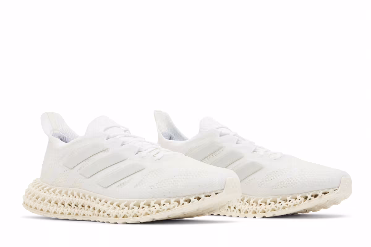 adidas 4DFWD 3 Triple White, view 9