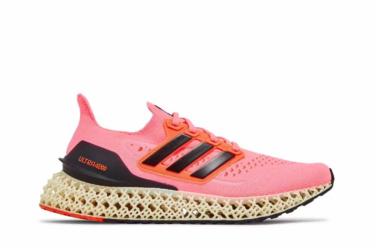 adidas Ultra 4DFWD Beam Pink Black, view 2